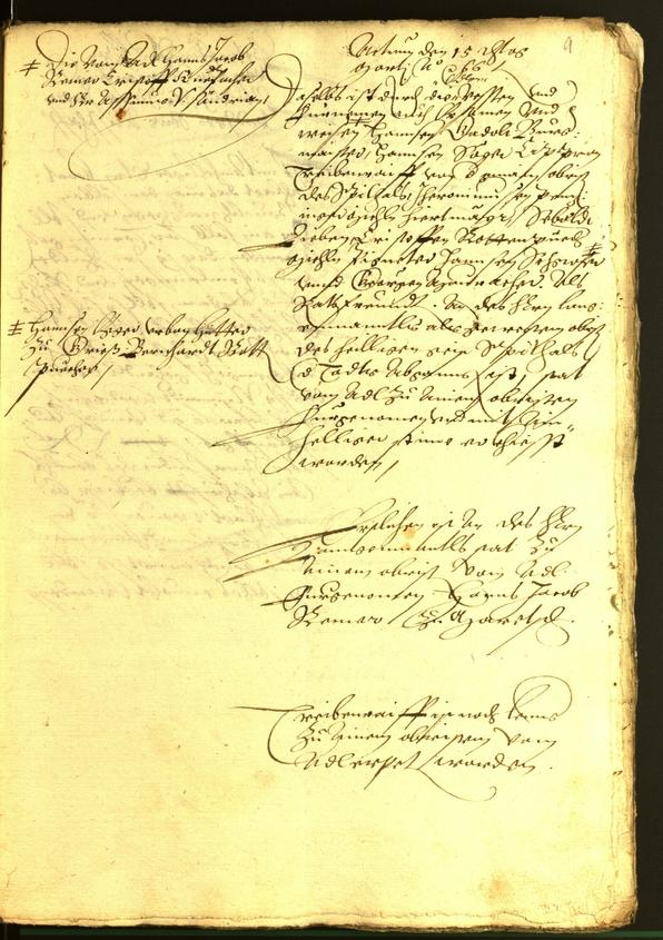 Civic Archives of Bozen-Bolzano - BOhisto Minutes of the council 1566 