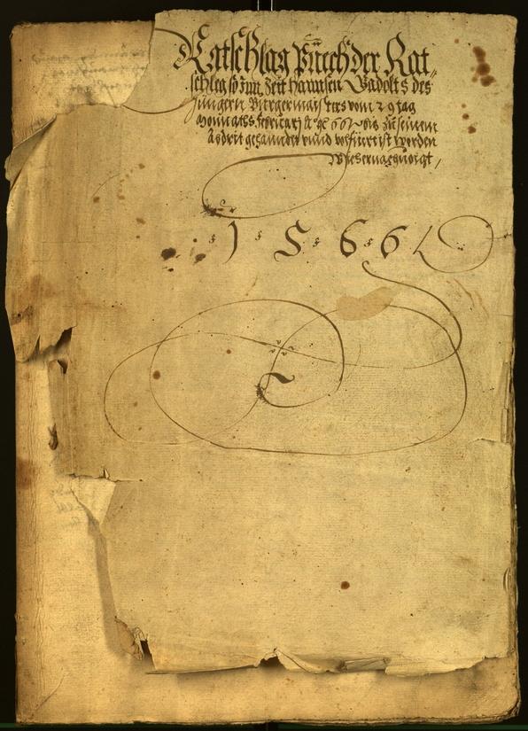 Civic Archives of Bozen-Bolzano - BOhisto Minutes of the council 1566 