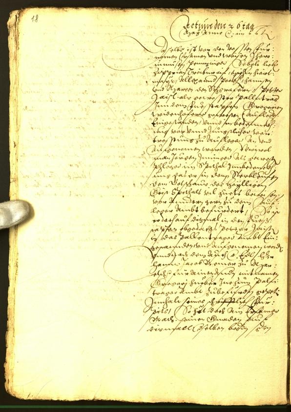 Civic Archives of Bozen-Bolzano - BOhisto Minutes of the council 1566 