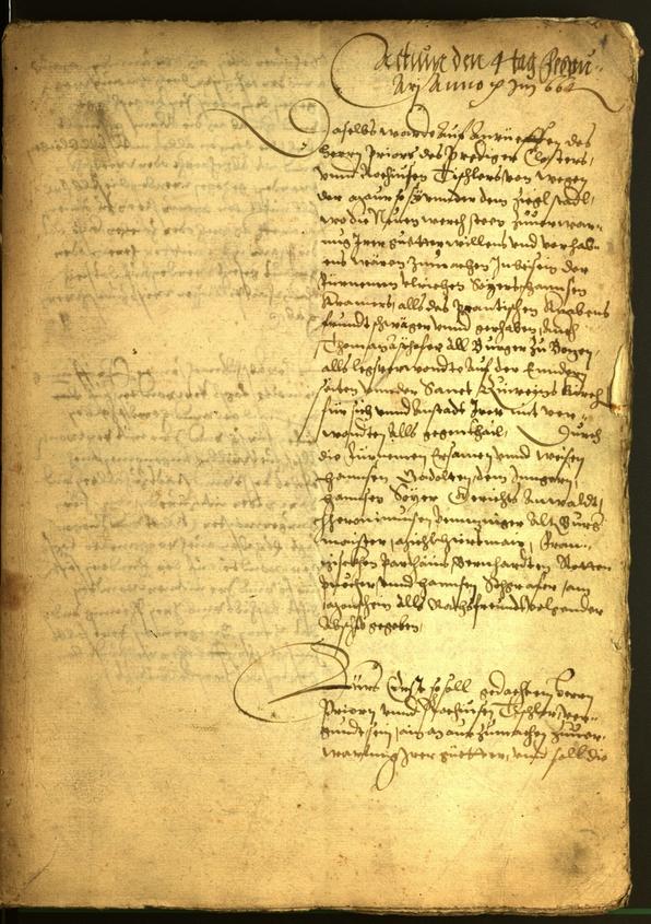 Civic Archives of Bozen-Bolzano - BOhisto Minutes of the council 1566 