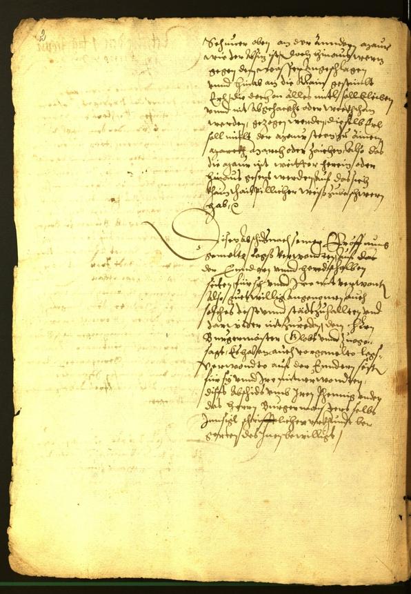 Stadtarchiv Bozen - BOhisto Ratsprotokoll 1566 