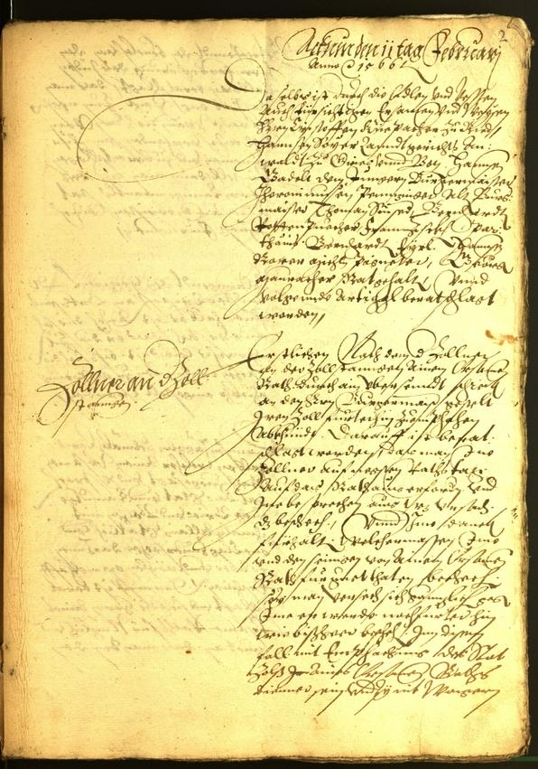 Civic Archives of Bozen-Bolzano - BOhisto Minutes of the council 1566 