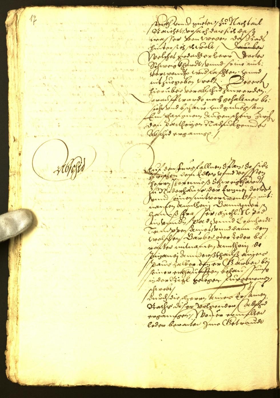 Civic Archives of Bozen-Bolzano - BOhisto Minutes of the council 1566 