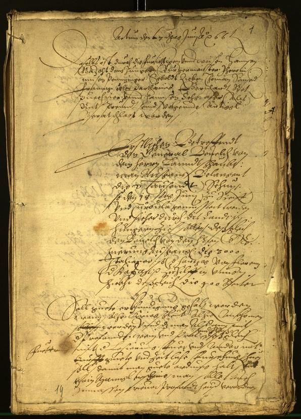 Civic Archives of Bozen-Bolzano - BOhisto Minutes of the council 1566 