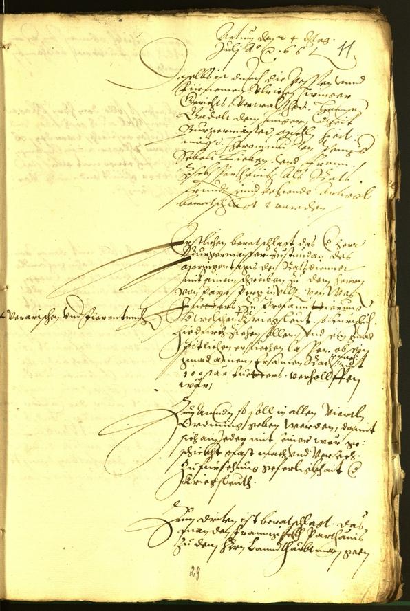 Civic Archives of Bozen-Bolzano - BOhisto Minutes of the council 1566 