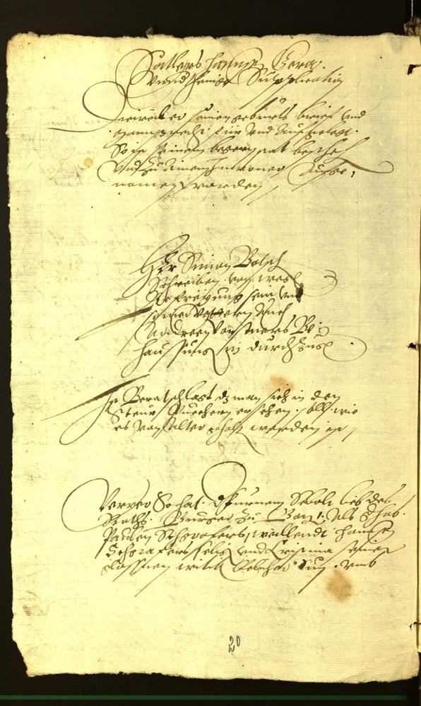 Stadtarchiv Bozen - BOhisto Ratsprotokoll 1566 