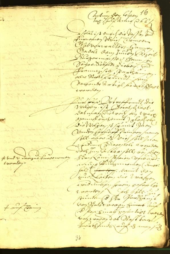 Civic Archives of Bozen-Bolzano - BOhisto Minutes of the council 1566 