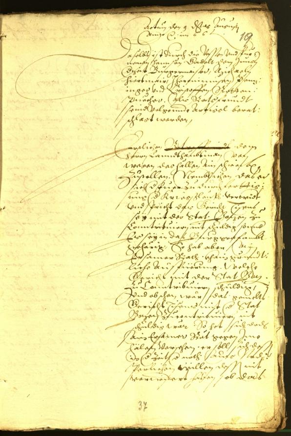 Civic Archives of Bozen-Bolzano - BOhisto Minutes of the council 1566 