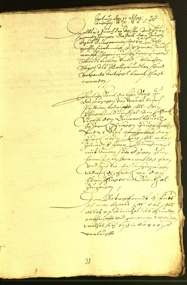 Civic Archives of Bozen-Bolzano - BOhisto Minutes of the council 1566 