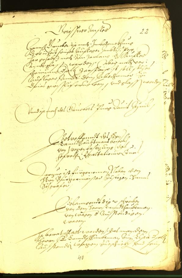 Civic Archives of Bozen-Bolzano - BOhisto Minutes of the council 1566 