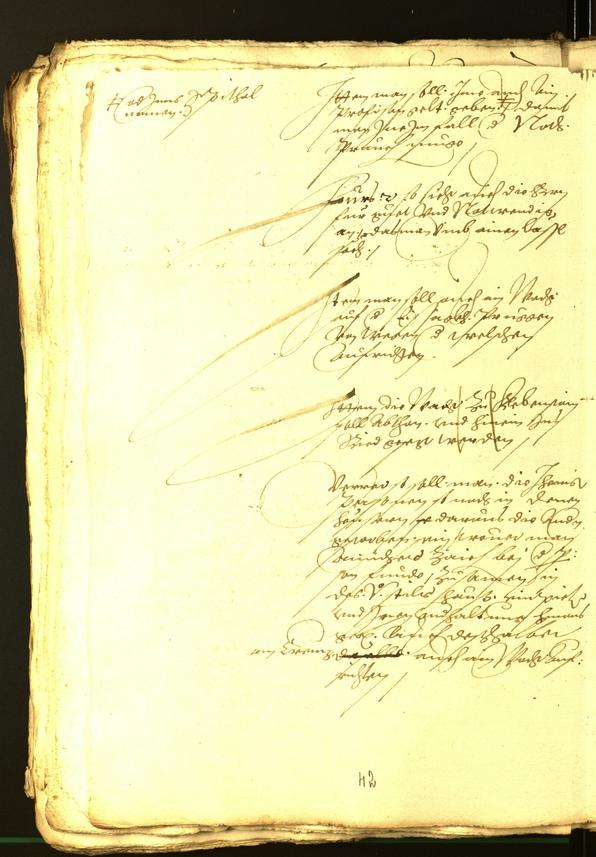 Civic Archives of Bozen-Bolzano - BOhisto Minutes of the council 1566 