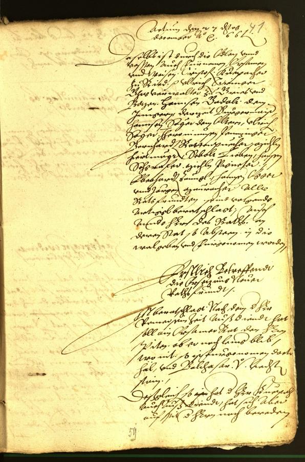 Civic Archives of Bozen-Bolzano - BOhisto Minutes of the council 1566 