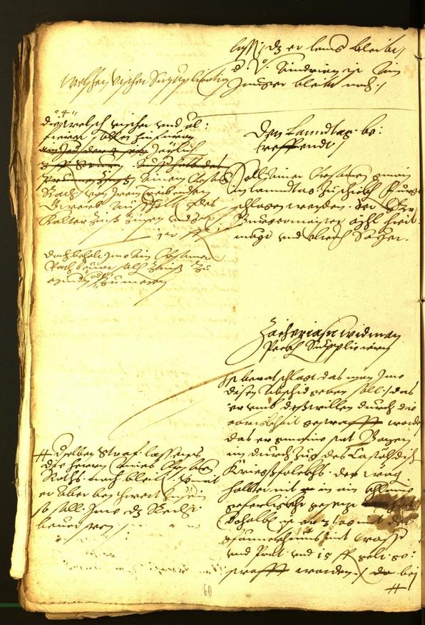 Civic Archives of Bozen-Bolzano - BOhisto Minutes of the council 1566 