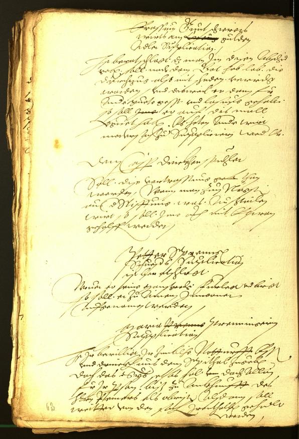 Civic Archives of Bozen-Bolzano - BOhisto Minutes of the council 1566 