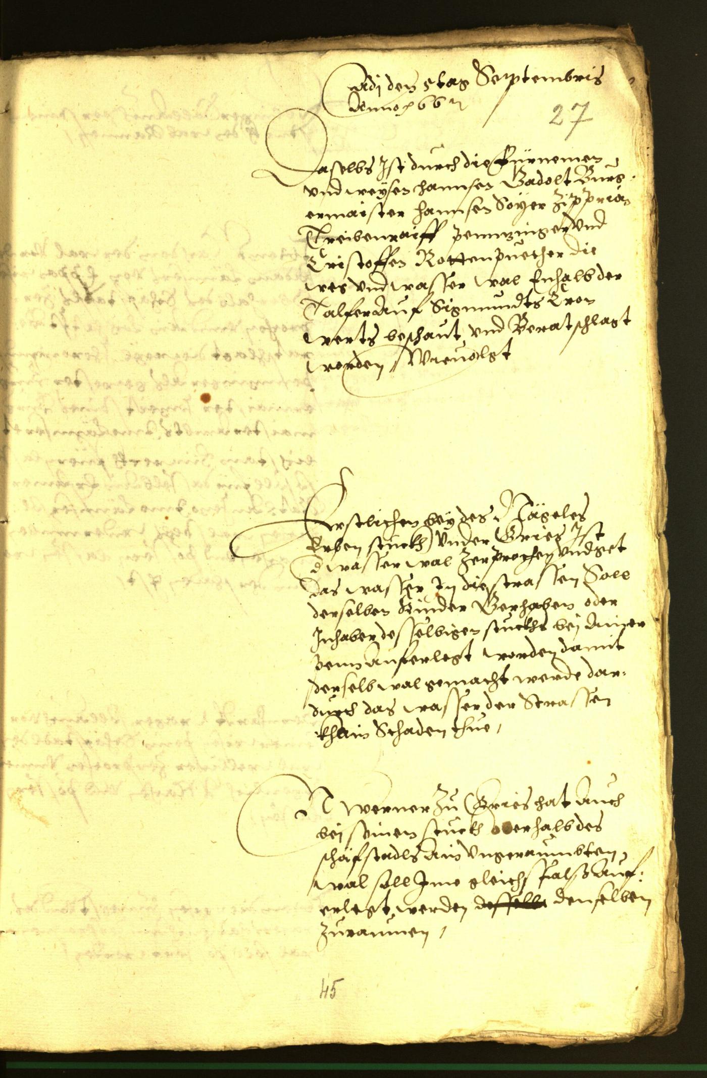 Civic Archives of Bozen-Bolzano - BOhisto Minutes of the council 1566 