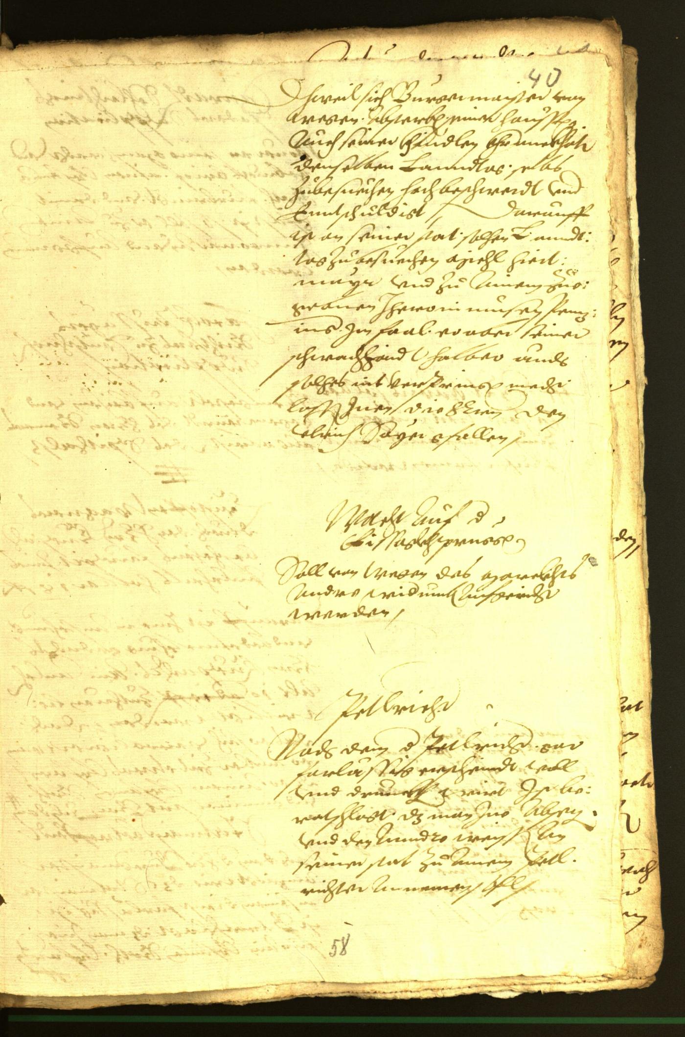 Archivio Storico della Città di Bolzano - BOhisto protocollo consiliare 1566 