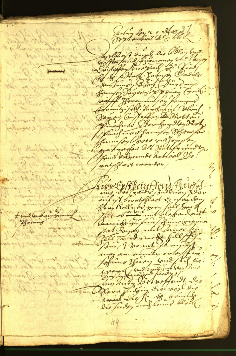 Civic Archives of Bozen-Bolzano - BOhisto Minutes of the council 1566 