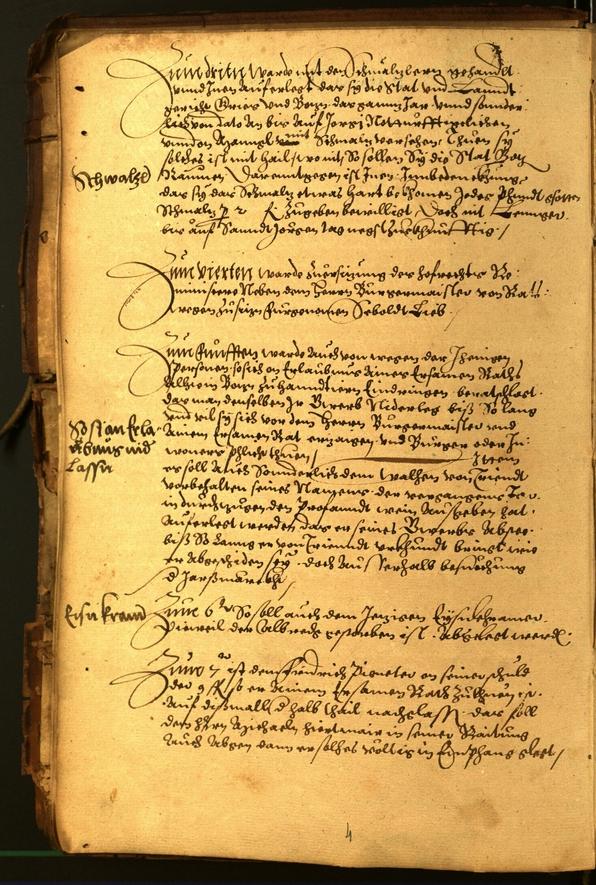 Civic Archives of Bozen-Bolzano - BOhisto Minutes of the council 1567 