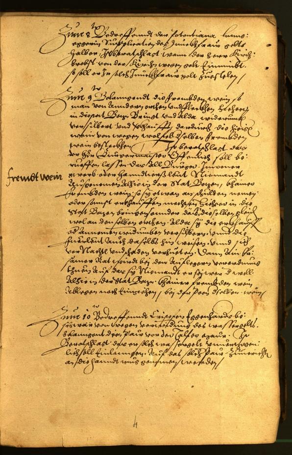 Civic Archives of Bozen-Bolzano - BOhisto Minutes of the council 1567 