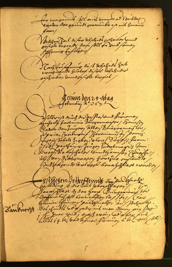 Civic Archives of Bozen-Bolzano - BOhisto Minutes of the council 1567 