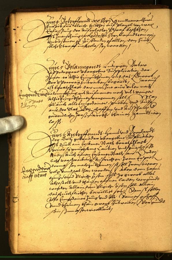 Civic Archives of Bozen-Bolzano - BOhisto Minutes of the council 1567 