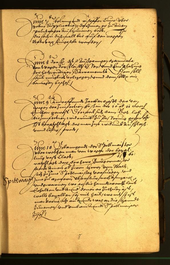 Civic Archives of Bozen-Bolzano - BOhisto Minutes of the council 1567 