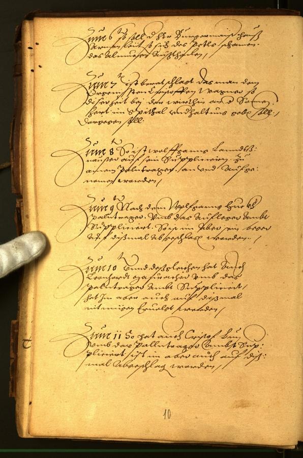 Civic Archives of Bozen-Bolzano - BOhisto Minutes of the council 1567 