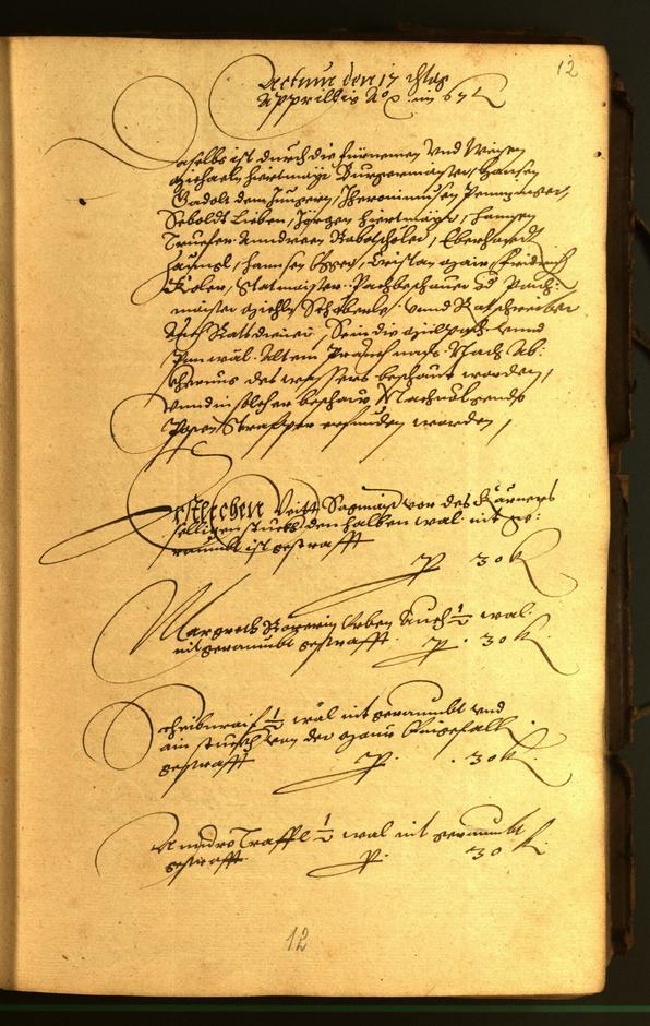 Civic Archives of Bozen-Bolzano - BOhisto Minutes of the council 1567 