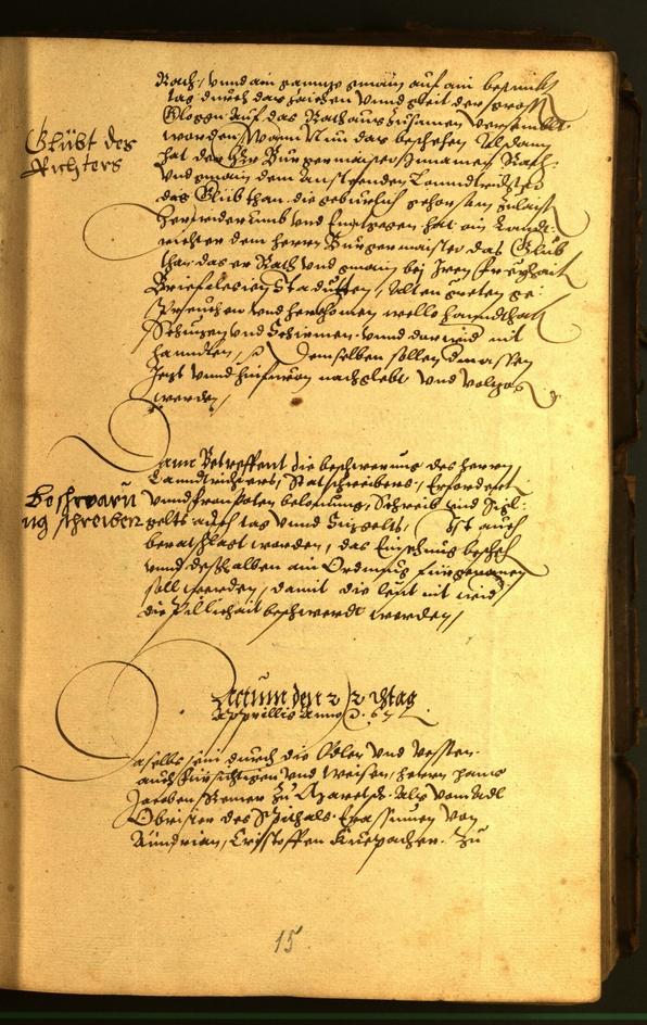 Civic Archives of Bozen-Bolzano - BOhisto Minutes of the council 1567 