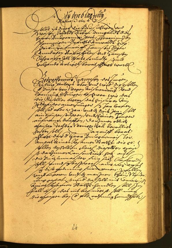 Civic Archives of Bozen-Bolzano - BOhisto Minutes of the council 1567 