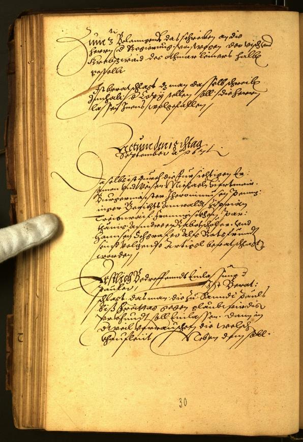 Civic Archives of Bozen-Bolzano - BOhisto Minutes of the council 1567 