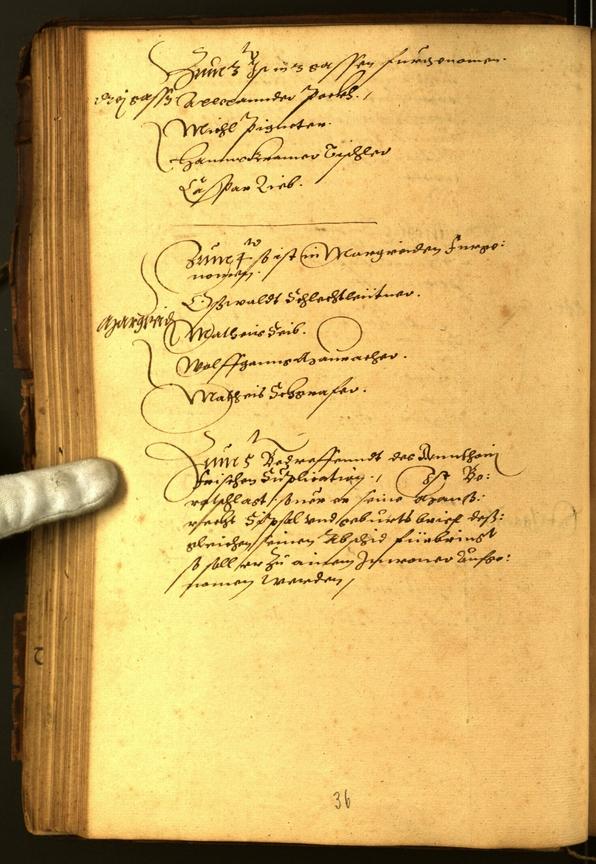 Civic Archives of Bozen-Bolzano - BOhisto Minutes of the council 1567 