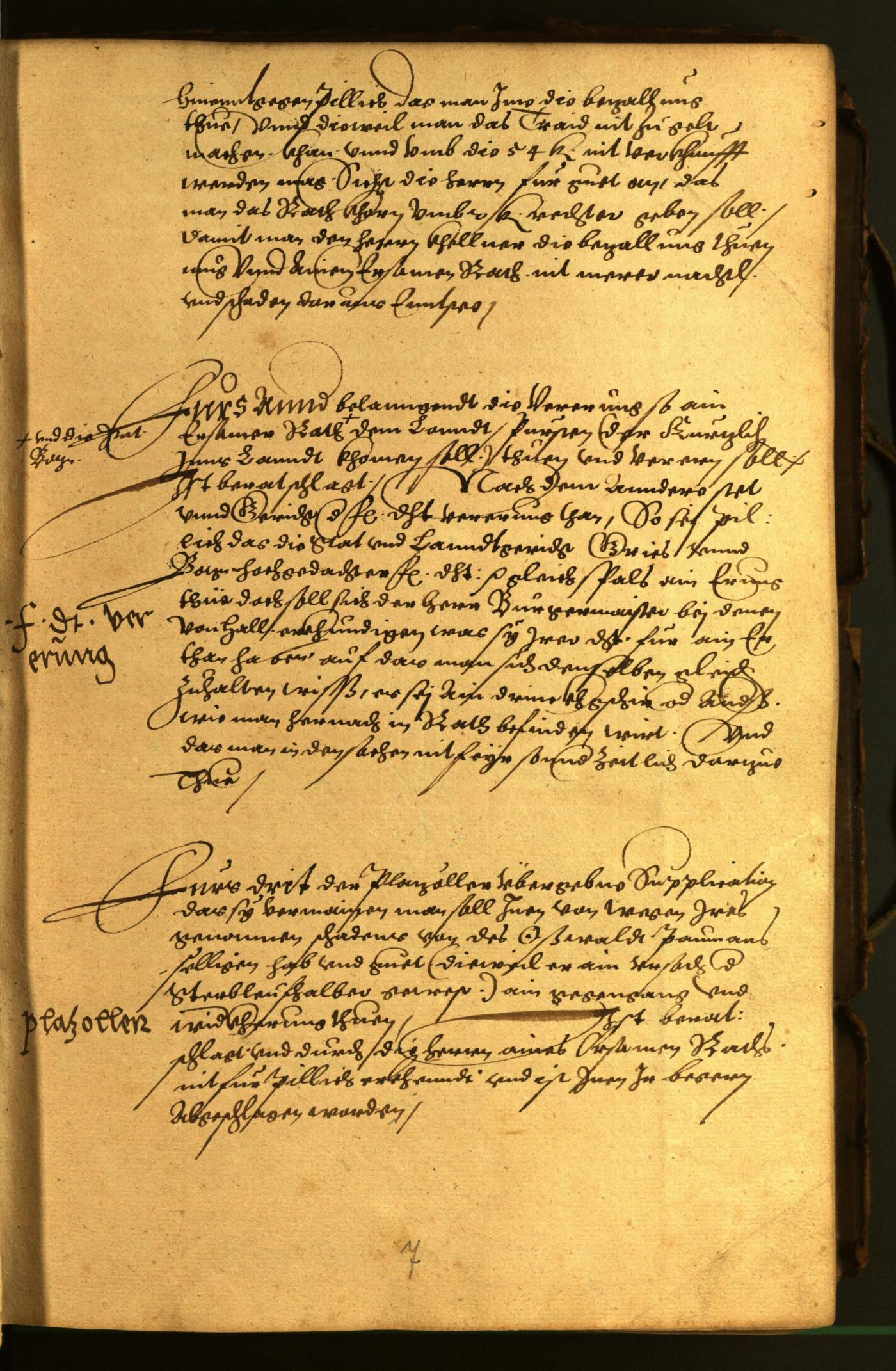 Civic Archives of Bozen-Bolzano - BOhisto Minutes of the council 1567 