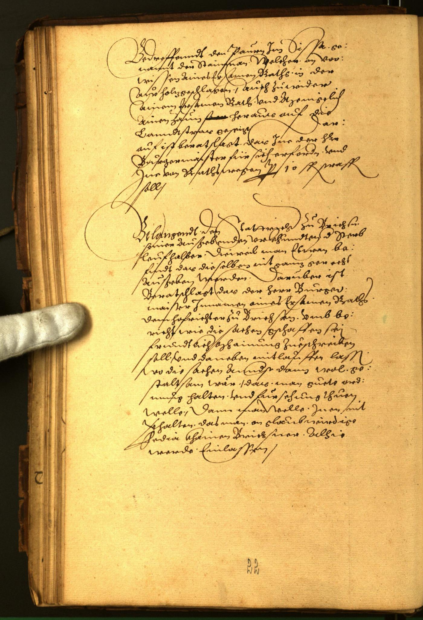 Civic Archives of Bozen-Bolzano - BOhisto Minutes of the council 1567 