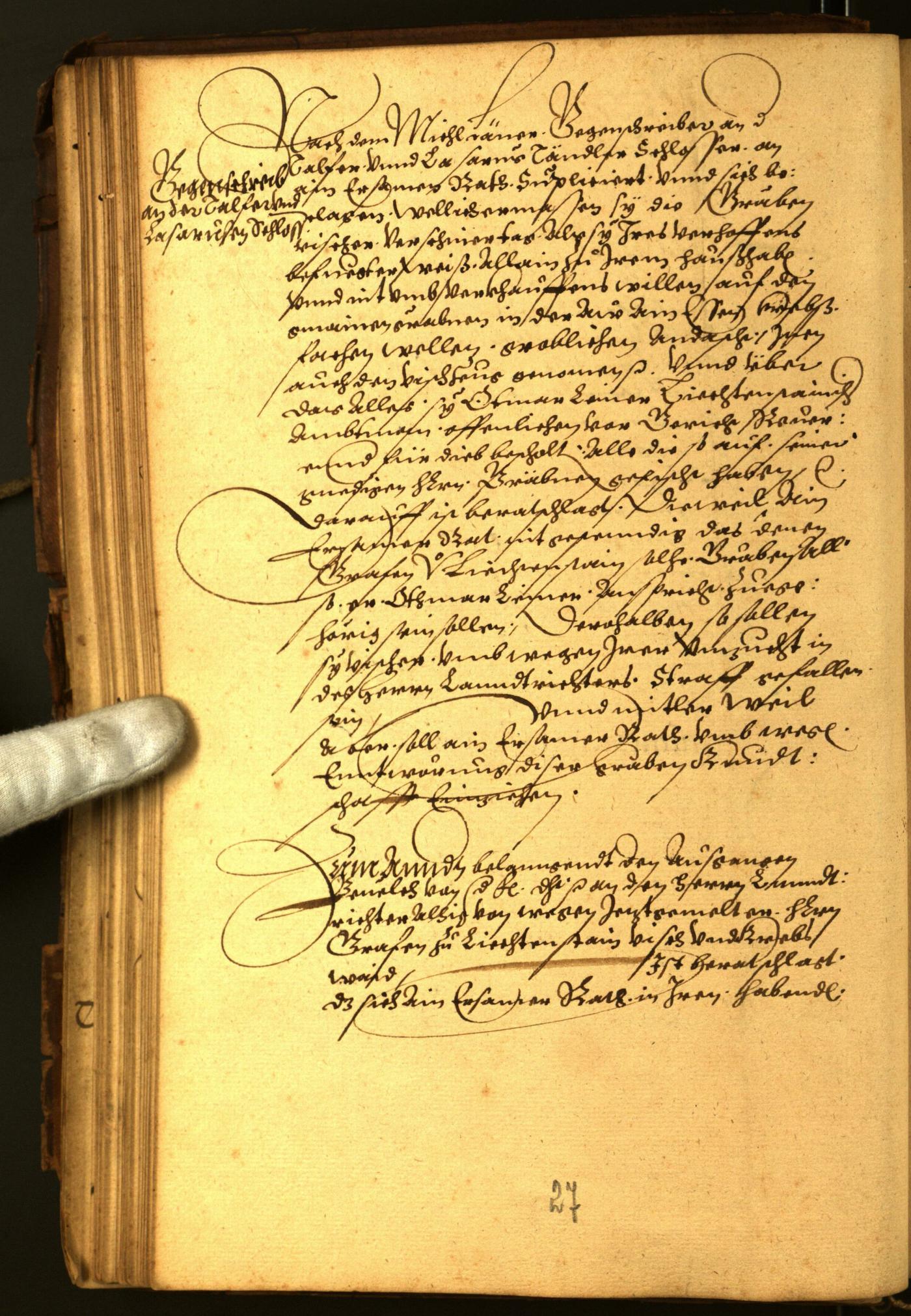 Civic Archives of Bozen-Bolzano - BOhisto Minutes of the council 1567 