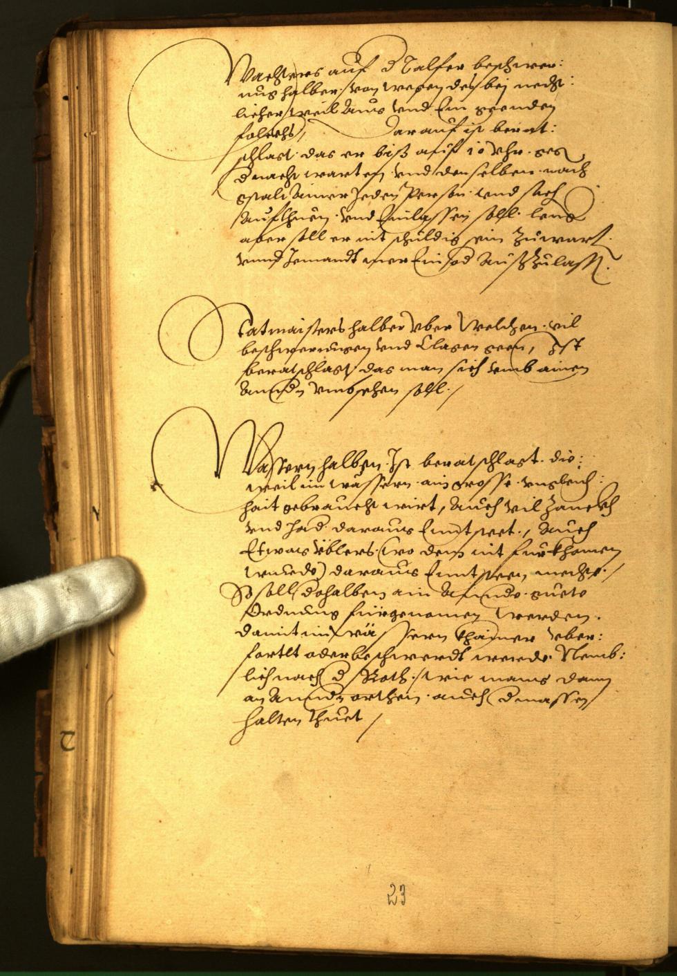 Civic Archives of Bozen-Bolzano - BOhisto Minutes of the council 1567 