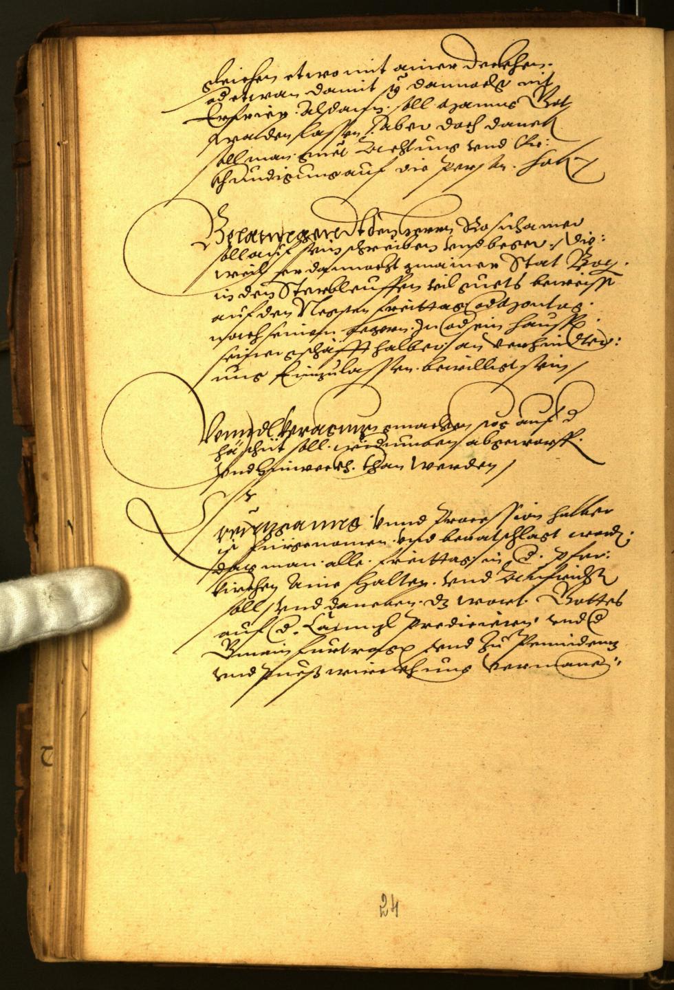 Civic Archives of Bozen-Bolzano - BOhisto Minutes of the council 1567 