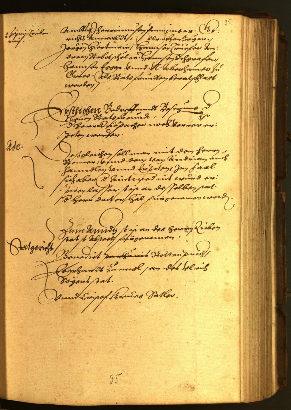 Civic Archives of Bozen-Bolzano - BOhisto Minutes of the council 1567 