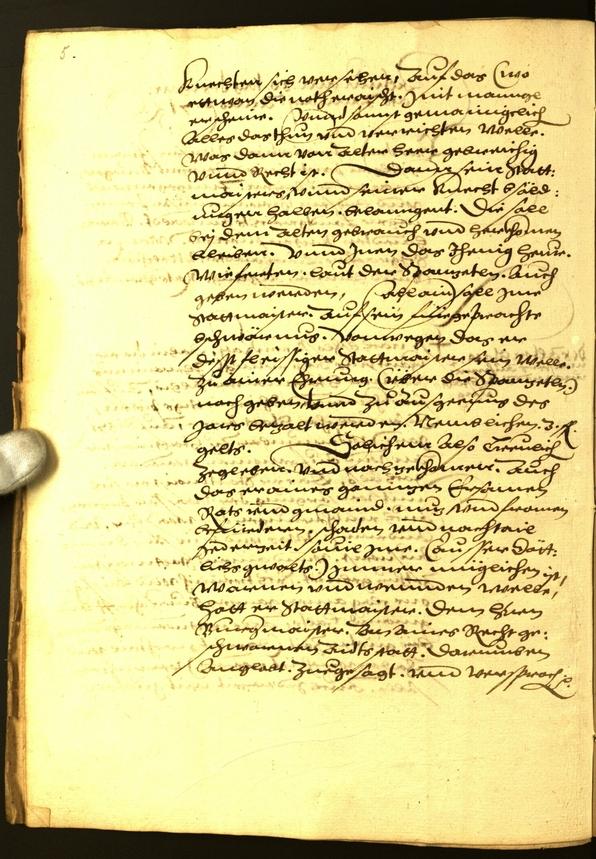 Stadtarchiv Bozen - BOhisto Ratsprotokoll 1571 