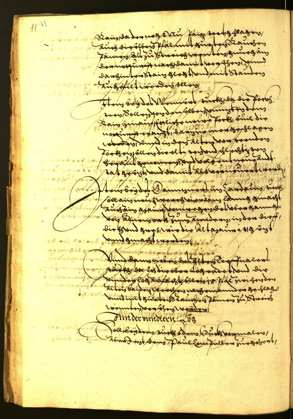 Stadtarchiv Bozen - BOhisto Ratsprotokoll 1571 