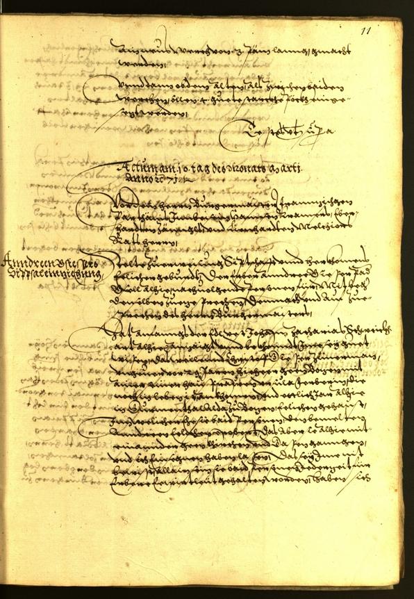 Civic Archives of Bozen-Bolzano - BOhisto Minutes of the council 1571 