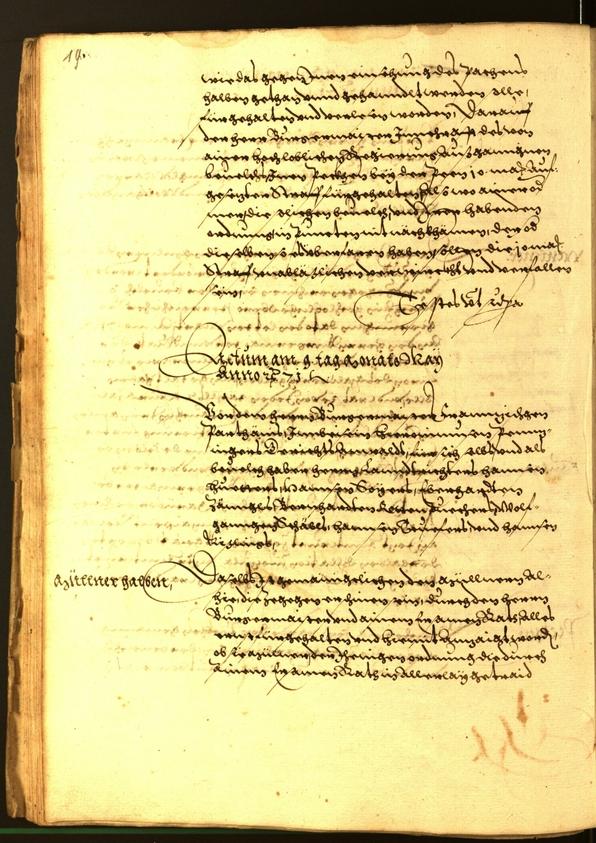 Civic Archives of Bozen-Bolzano - BOhisto Minutes of the council 1571 