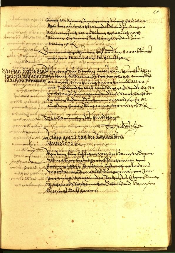 Civic Archives of Bozen-Bolzano - BOhisto Minutes of the council 1571 