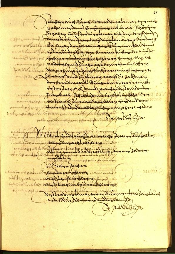 Stadtarchiv Bozen - BOhisto Ratsprotokoll 1571 