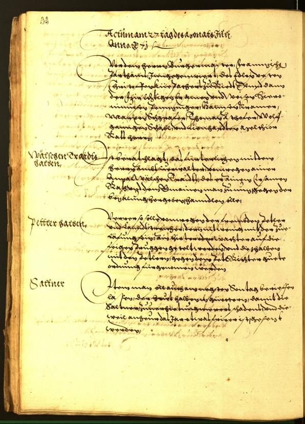 Civic Archives of Bozen-Bolzano - BOhisto Minutes of the council 1571 