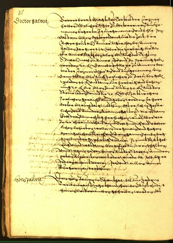 Stadtarchiv Bozen - BOhisto Ratsprotokoll 1571 