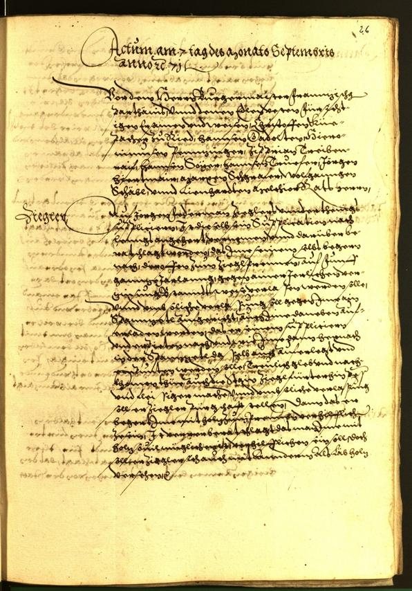 Archivio Storico della Città di Bolzano - BOhisto protocollo consiliare 1571 