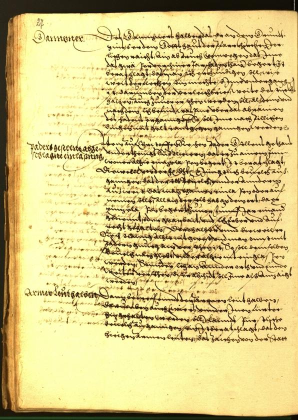 Stadtarchiv Bozen - BOhisto Ratsprotokoll 1571 