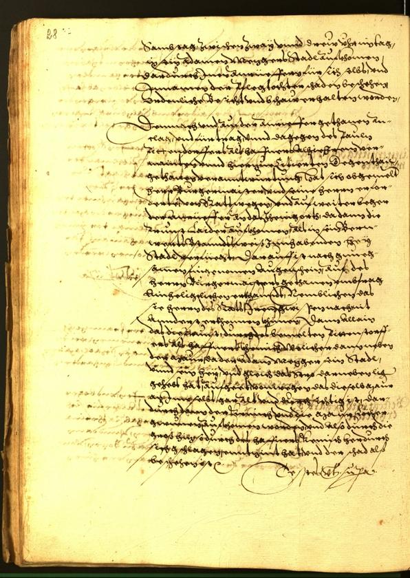 Stadtarchiv Bozen - BOhisto Ratsprotokoll 1571 