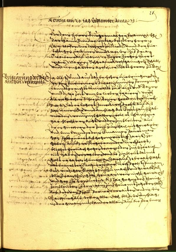 Civic Archives of Bozen-Bolzano - BOhisto Minutes of the council 1571 